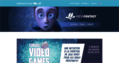 Desktop Screenshot of freshfantasy.org